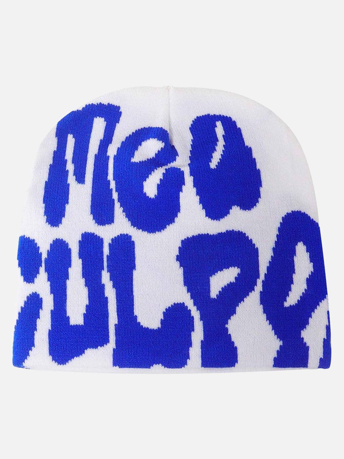 Gorro Letter Knit Valmont — Actitud irresistible | Neutro