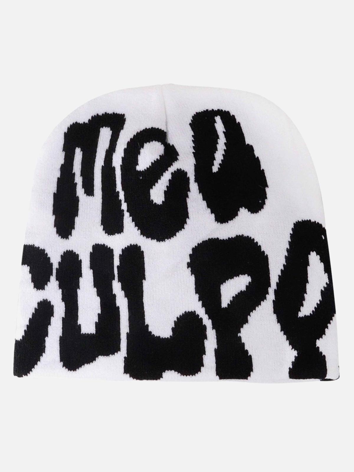 Gorro Letter Knit Valmont — Actitud irresistible | Neutro
