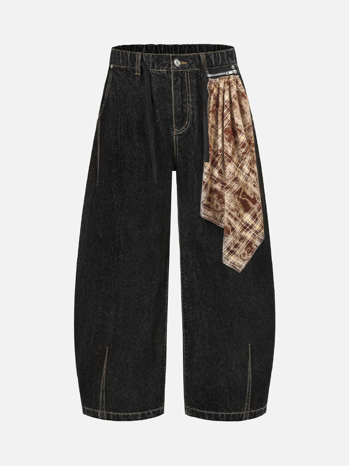 Vaquero Patchwork Plaid Valmont — Distinción urbana irresistible | Plaid