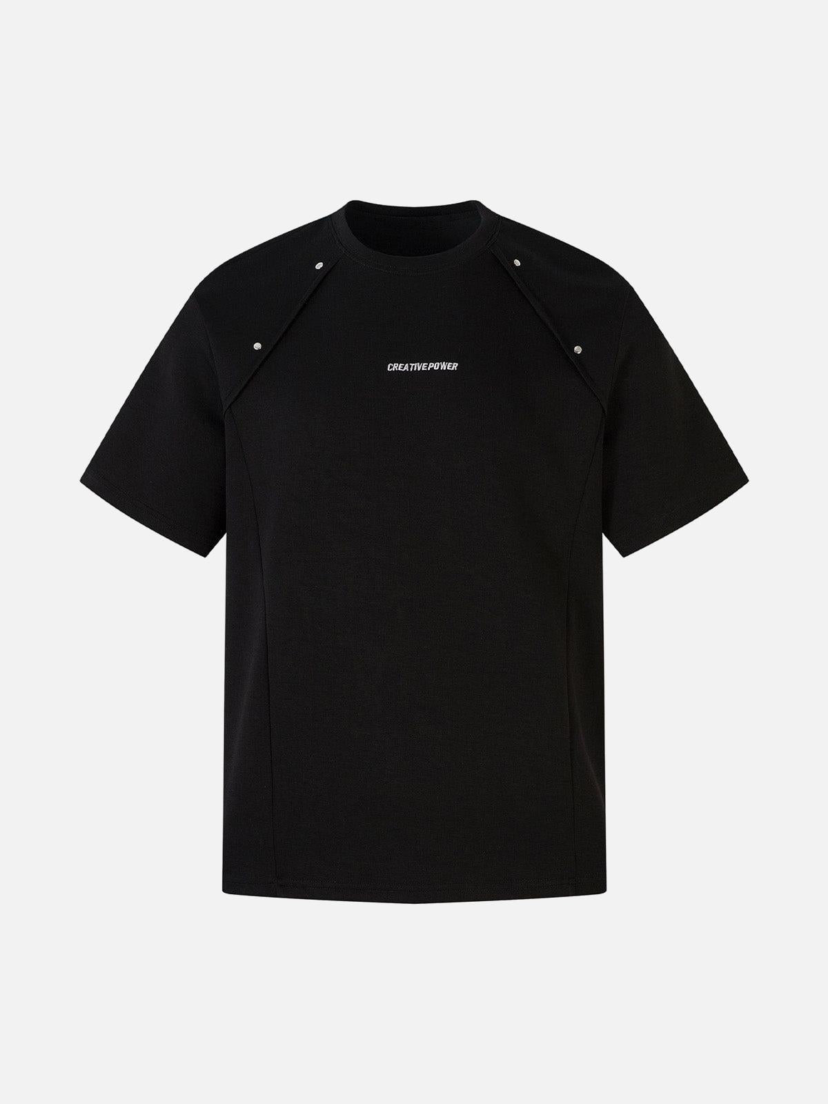 Camiseta Rivet Letter Valmont — Distinción urbana irresistible | Rojo