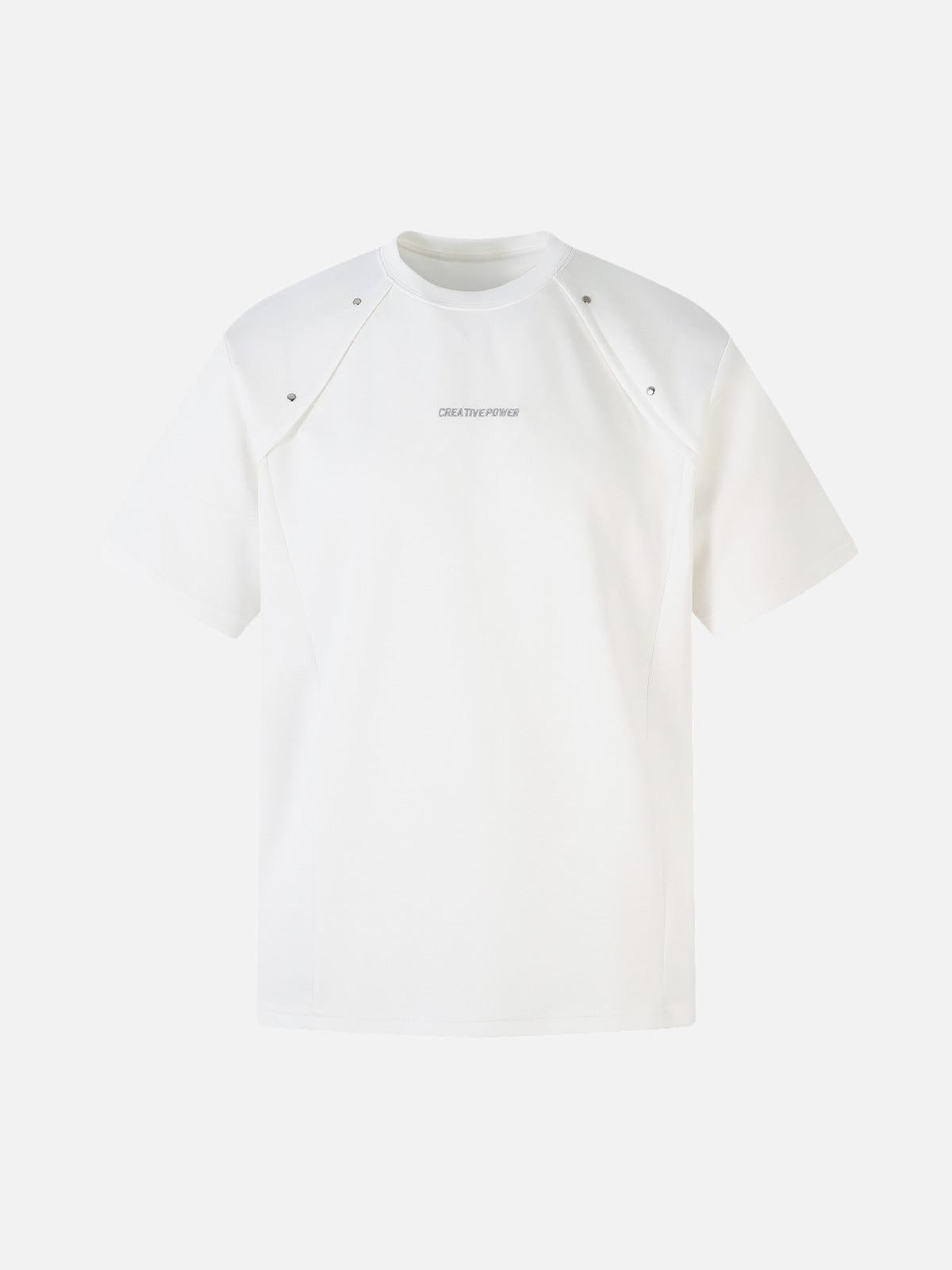 Camiseta Rivet Letter Valmont — Distinción urbana irresistible | Rojo