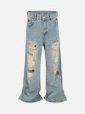 Vaquero Flare Roto Valmont — Distinción urbana irresistible | Denim