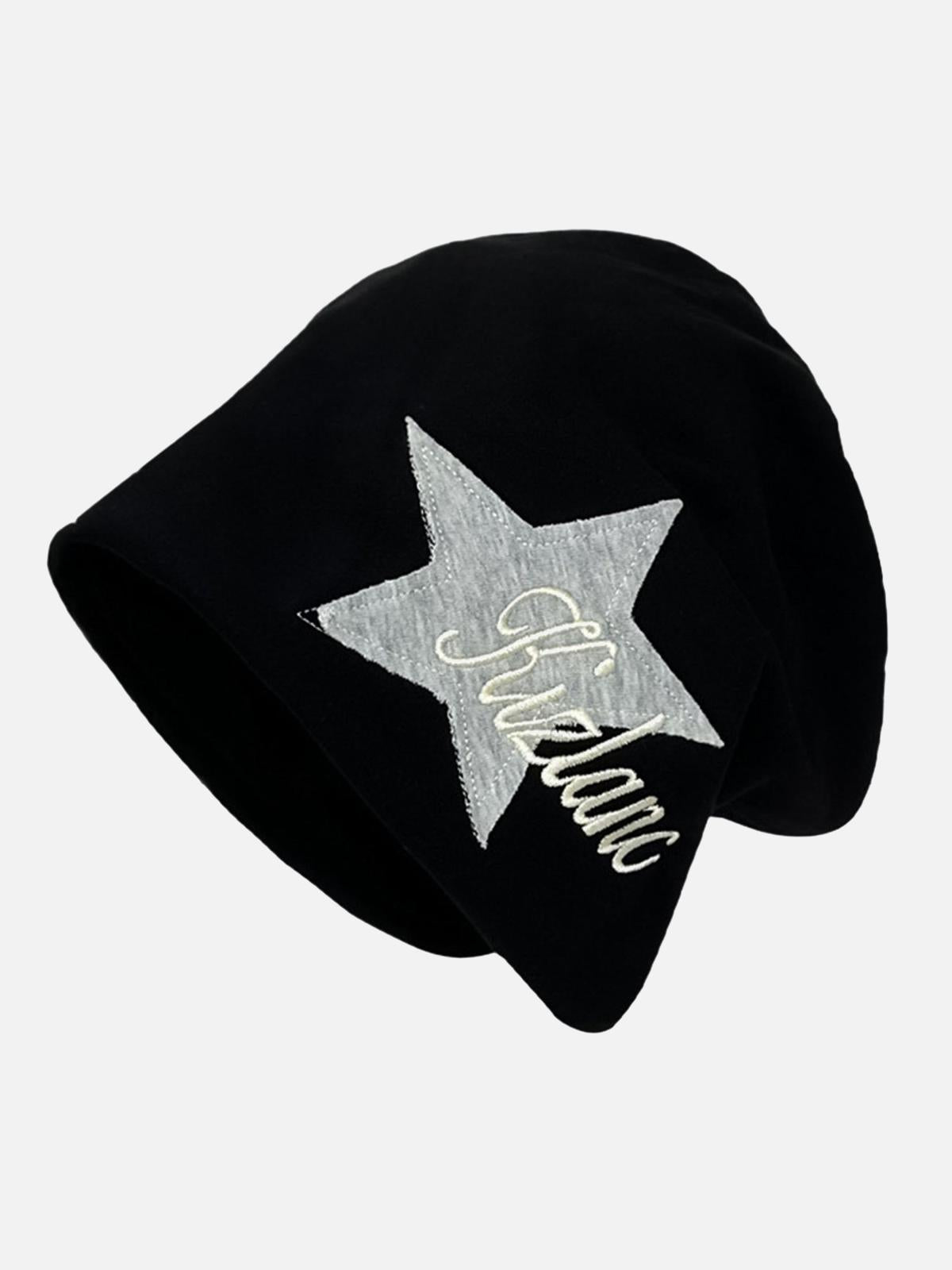 Gorro Star Wrap Valmont — Elegancia irresistible | Negro