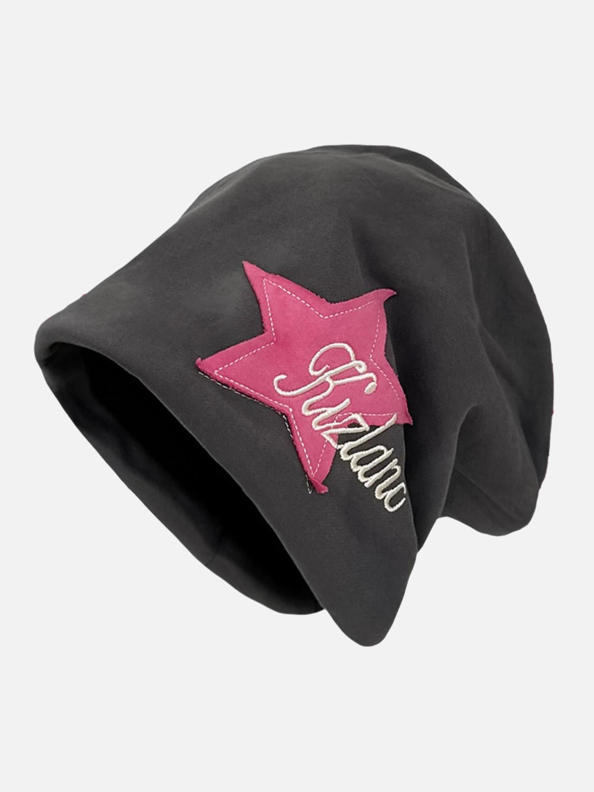 Gorro Star Wrap Valmont — Elegancia irresistible | Negro