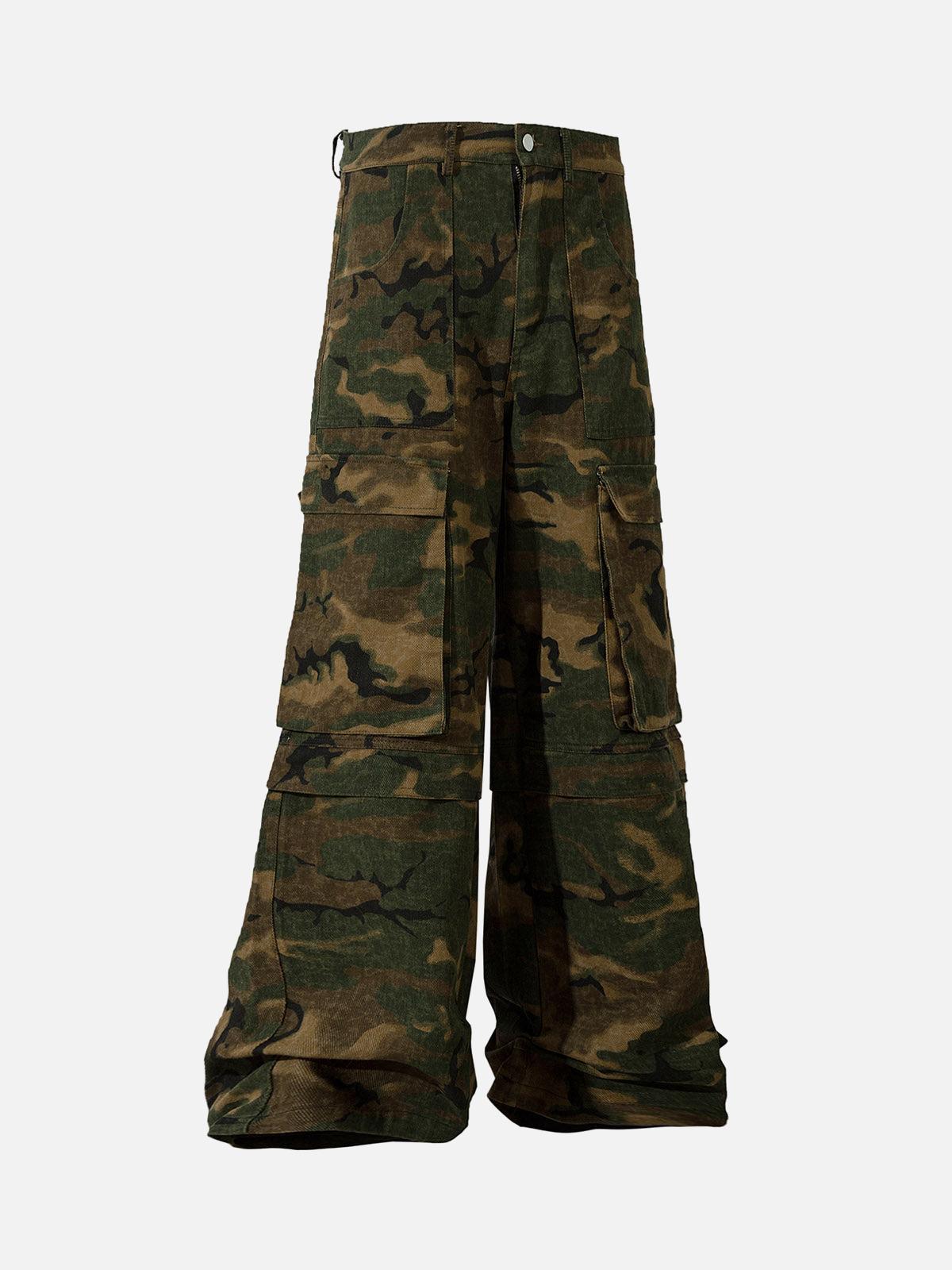 Pantalón Cargo Camo Street Valmont — Distinción urbana irresistible | Verde