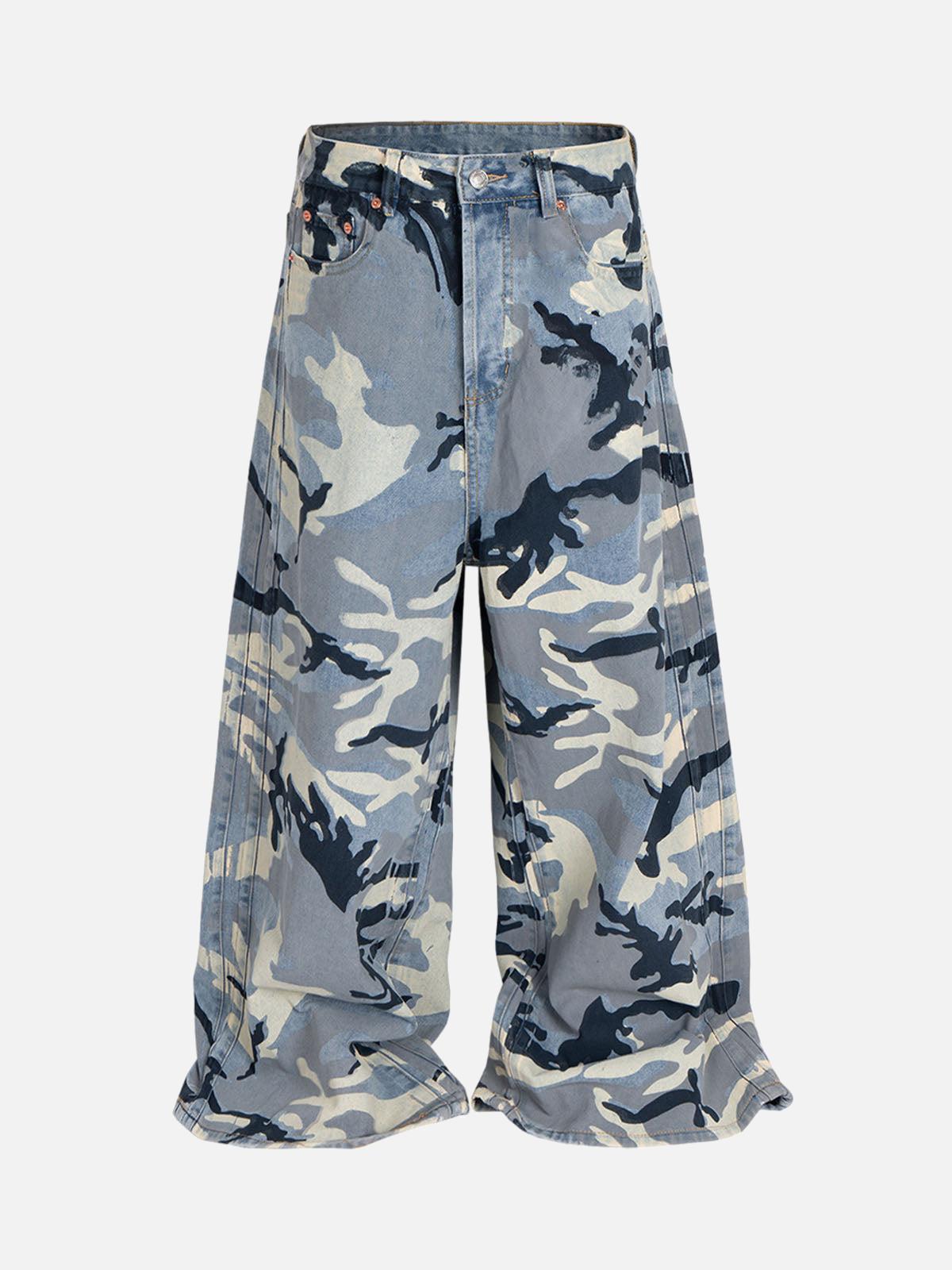 Vaquero Retro Camuflaje Valmont — Distinción urbana irresistible | Camuflaje