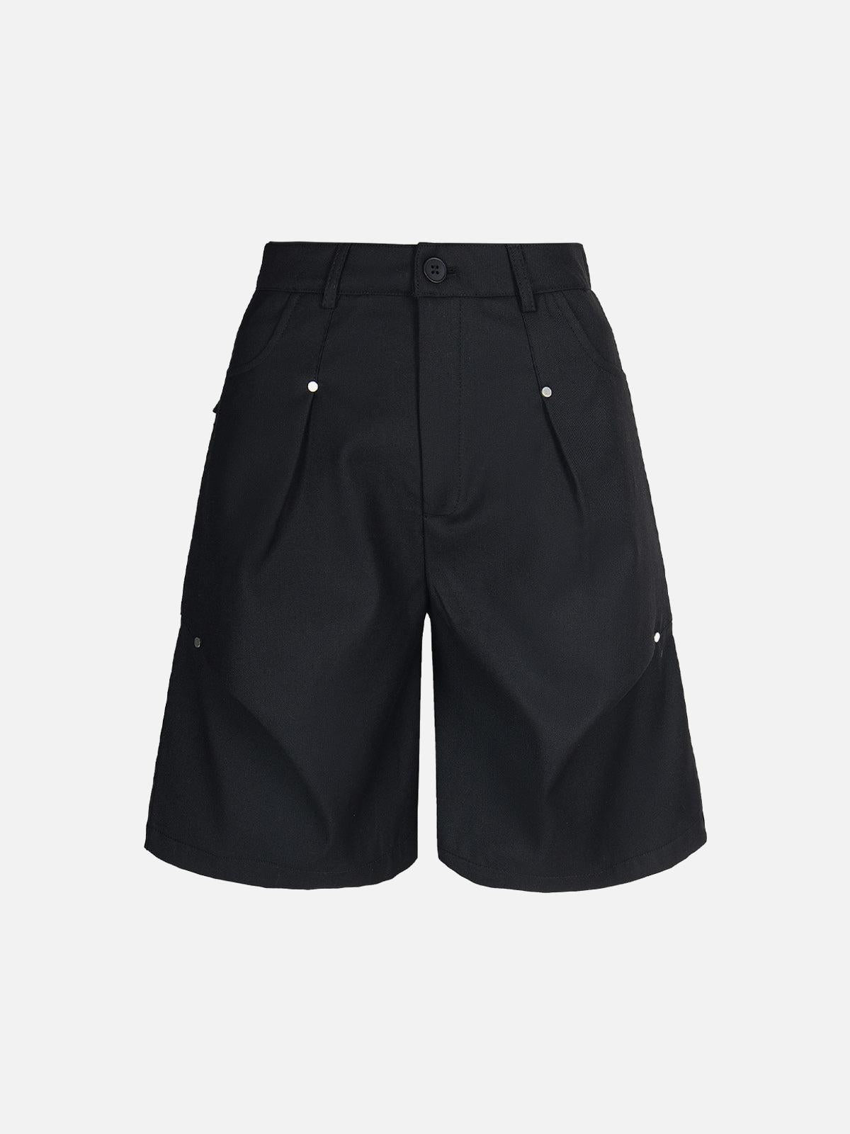Short Pleated Rivet Valmont — Distinción urbana irresistible | Urban