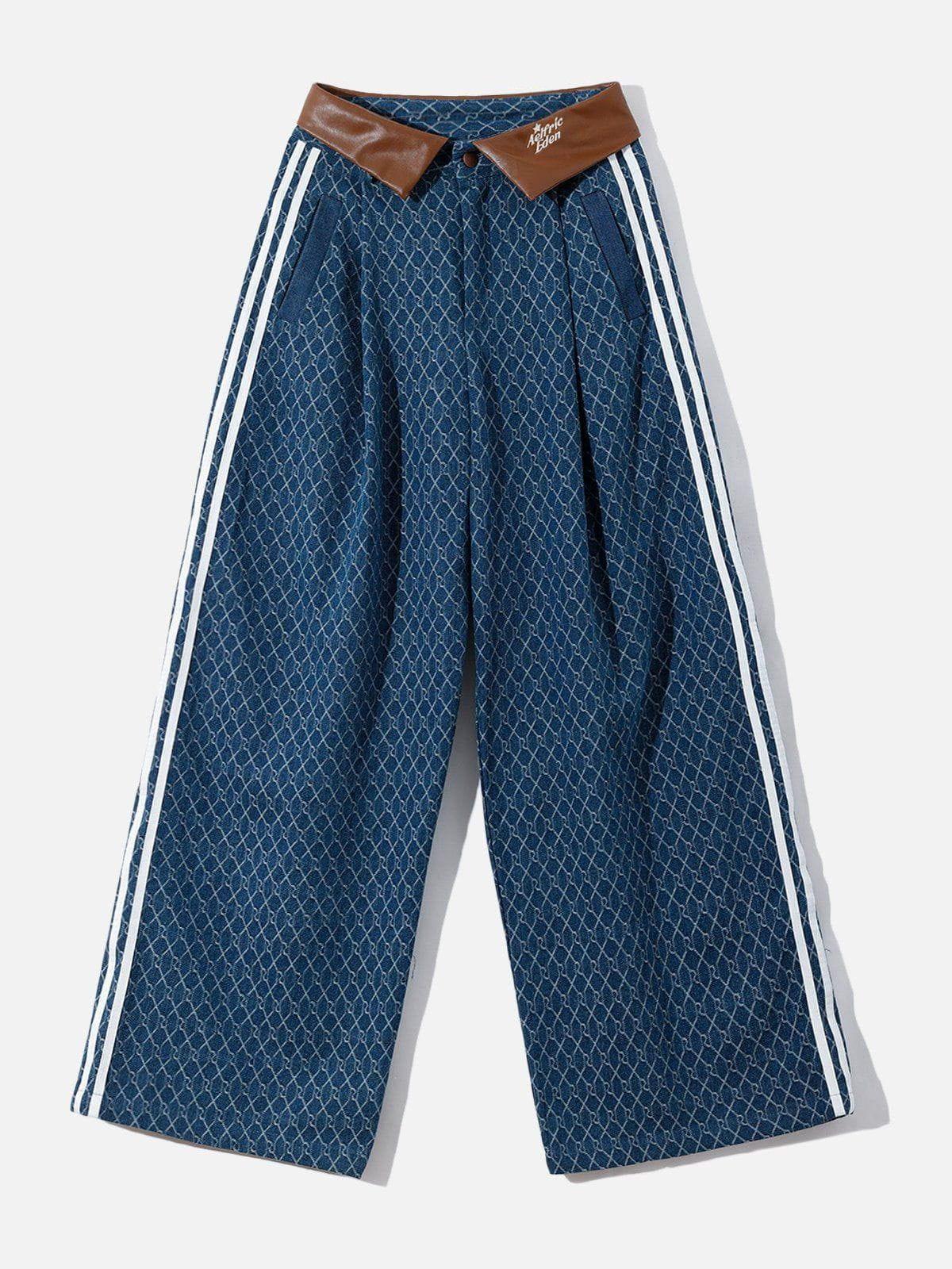 Vaquero Jacquard Vintage Valmont — Distinción urbana irresistible | Vintage Wash