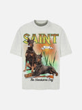 Camiseta Doberman Valmont — Distinción urbana irresistible | Vintage Wash