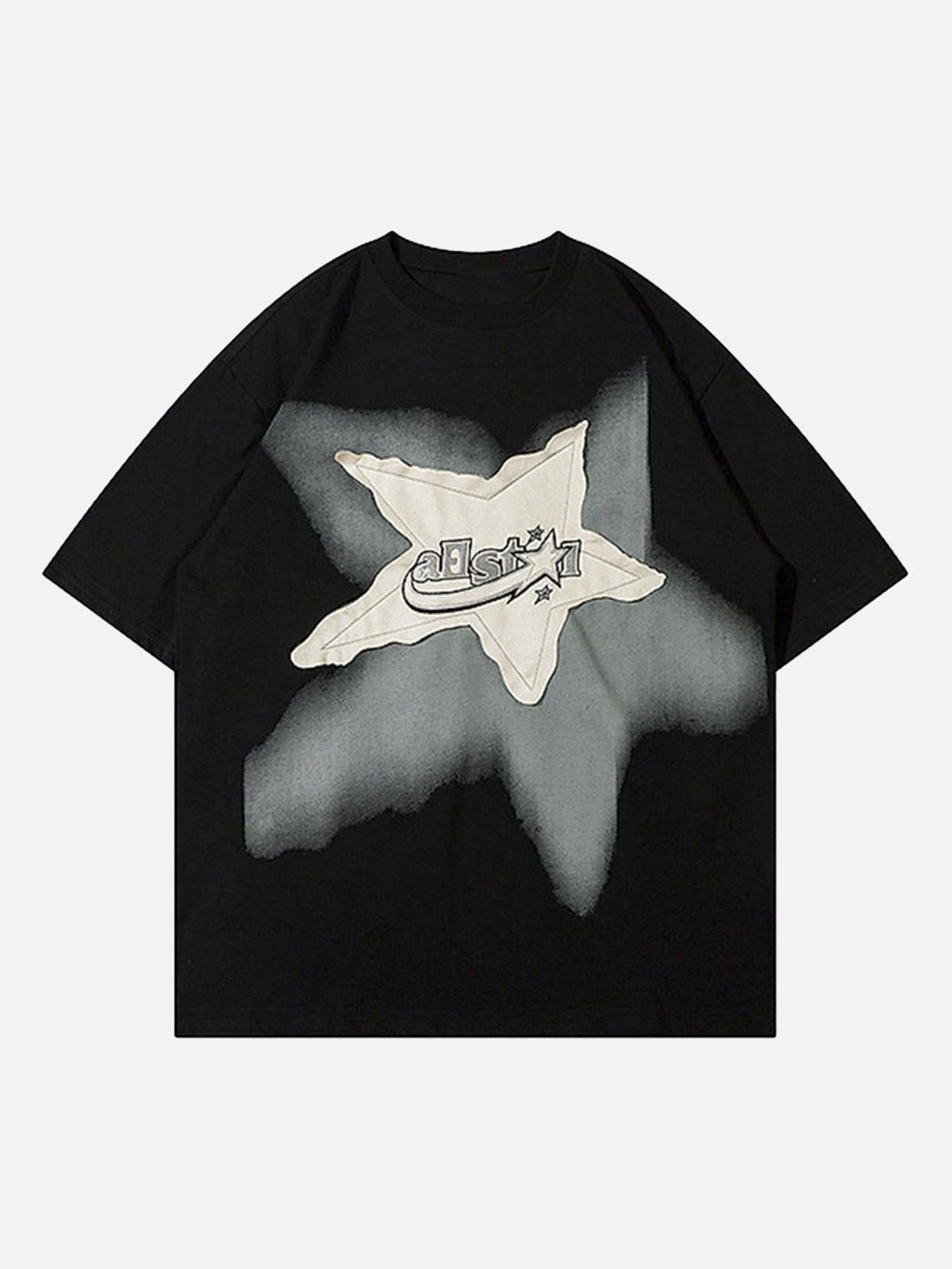 Camiseta Star Vintage Valmont — Distinción urbana irresistible | Vintage Wash