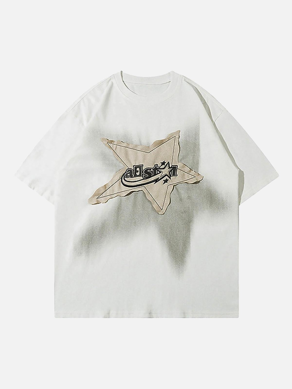 Camiseta Star Vintage Valmont — Distinción urbana irresistible | Vintage Wash