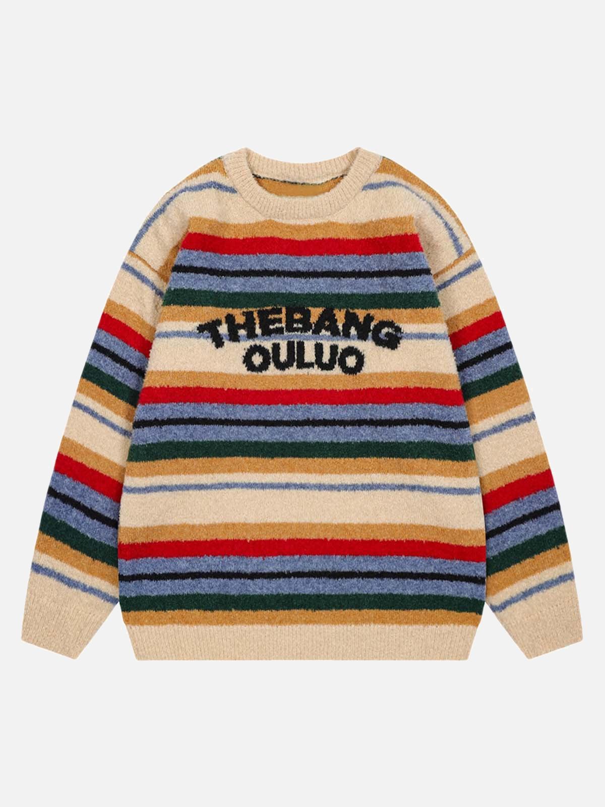 Sudadera Stripe Vintage Valmont — Distinción urbana irresistible | Vintage Wash