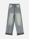 Vaquero Plaid Vintage Valmont — Distinción urbana irresistible | Vintage Wash