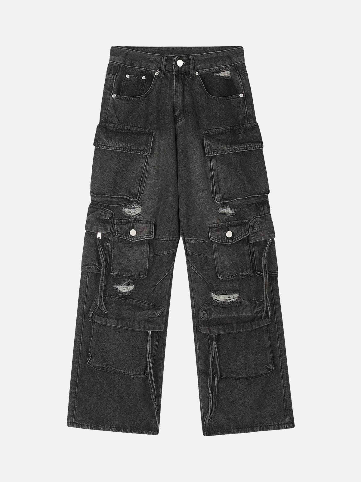 Vaquero Work Cargo Valmont — Distinción urbana irresistible | Vintage Wash