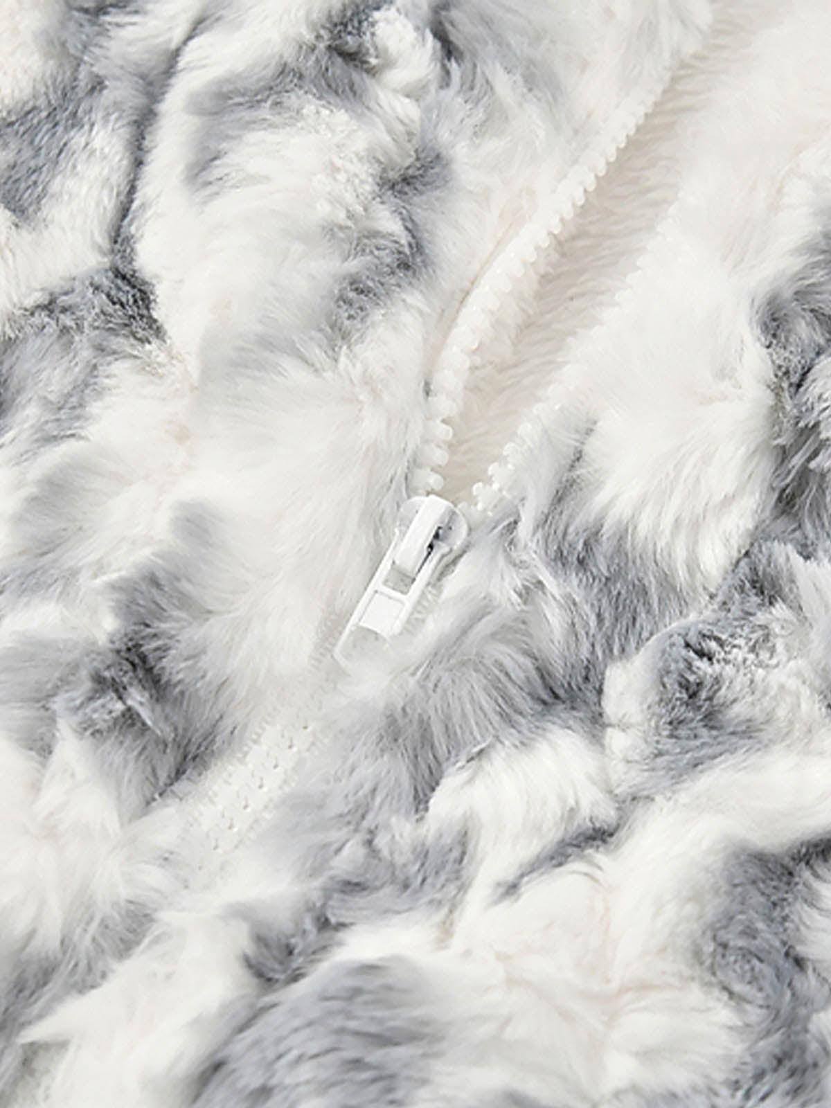 Chaqueta Tie-Dye Sherpa Valmont — Distinción urbana irresistible | Tie-Dye
