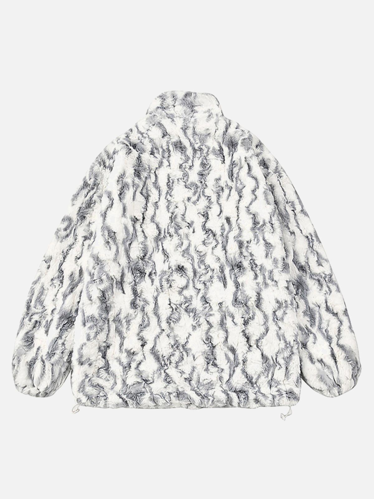 Chaqueta Tie-Dye Sherpa Valmont — Distinción urbana irresistible | Tie-Dye