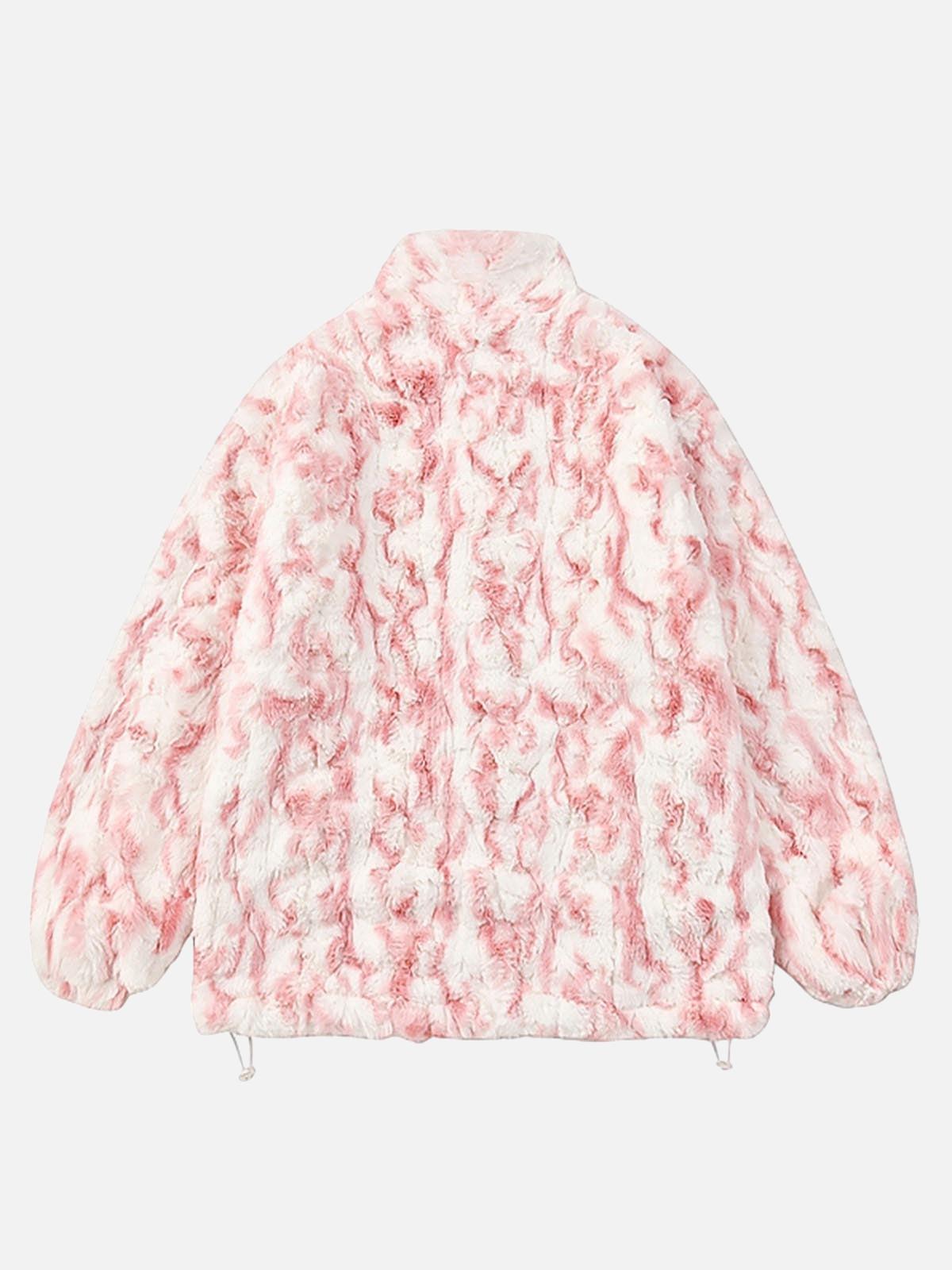 Chaqueta Tie-Dye Sherpa Valmont — Distinción urbana irresistible | Tie-Dye
