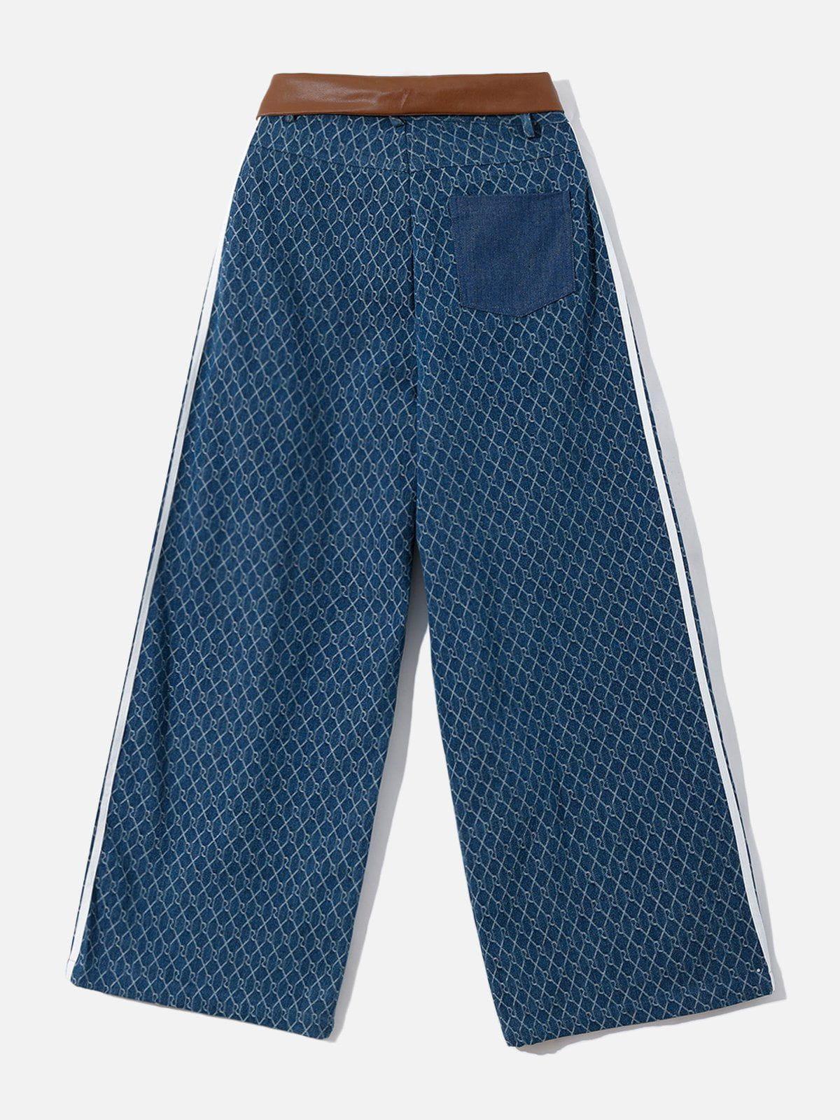 Vaquero Jacquard Vintage Valmont — Distinción urbana irresistible | Vintage Wash
