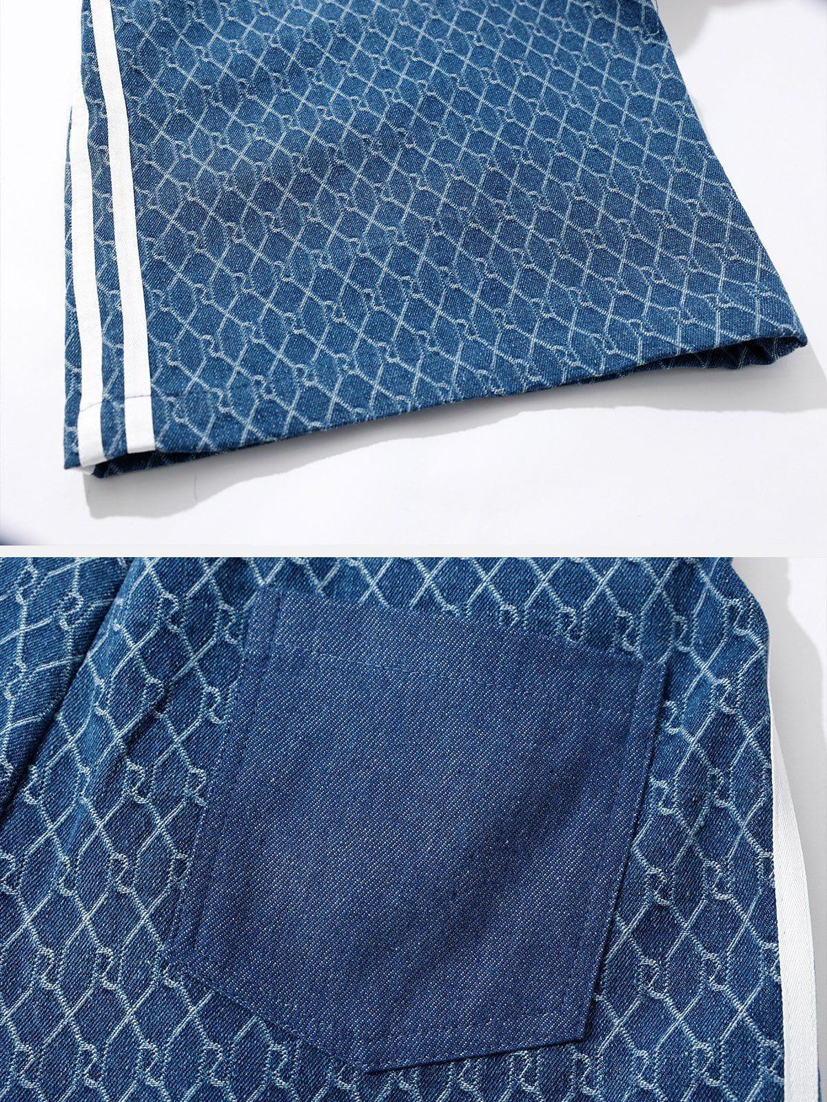 Vaquero Jacquard Vintage Valmont — Distinción urbana irresistible | Vintage Wash