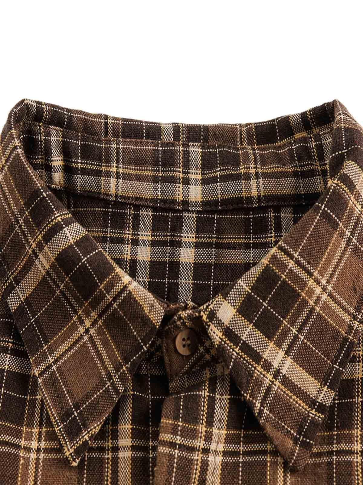 Camisa Portrait Applique Valmont — Distinción urbana irresistible | Vintage Wash