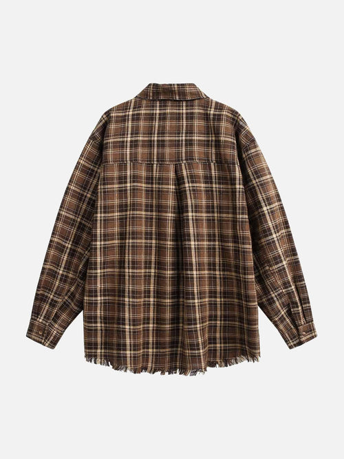 Portrait Applique Shirt Valmont — Irresistible urban distinction | Vintage Wash