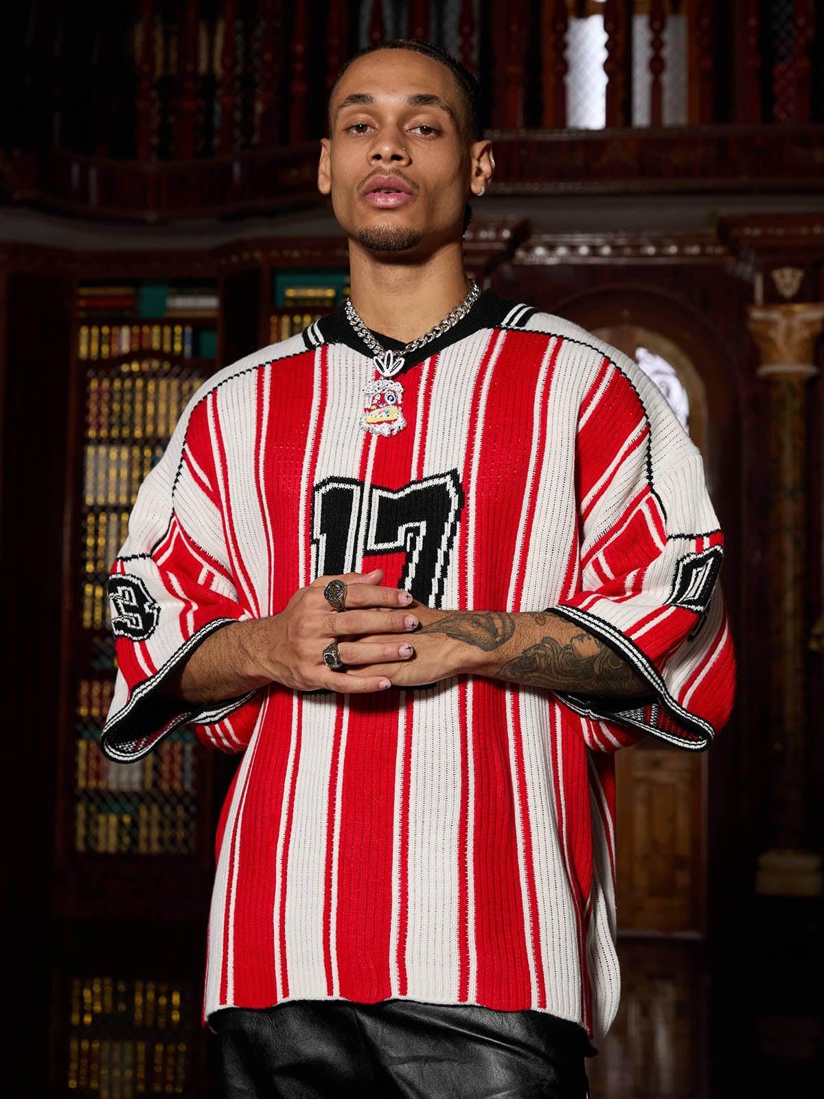 Sudadera Baseball Knit Valmont — Distinción urbana irresistible | Vintage Wash