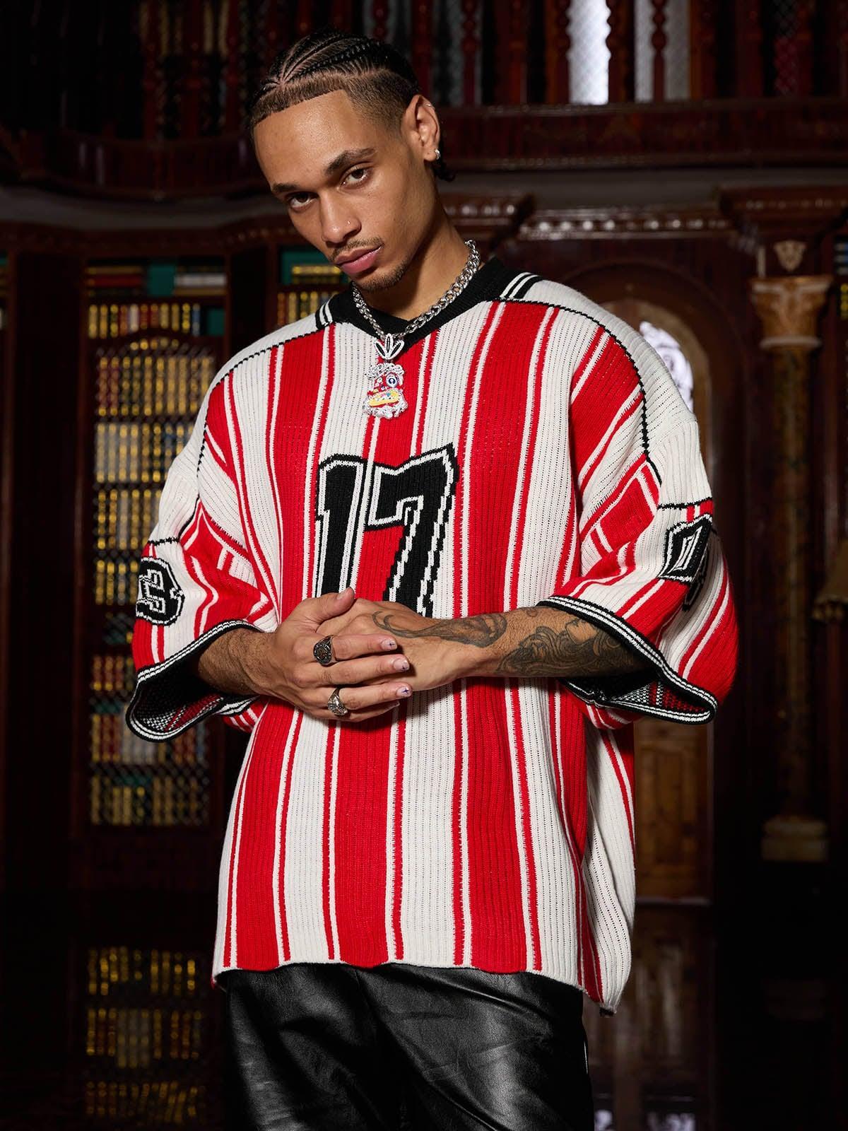 Sudadera Baseball Knit Valmont — Distinción urbana irresistible | Vintage Wash