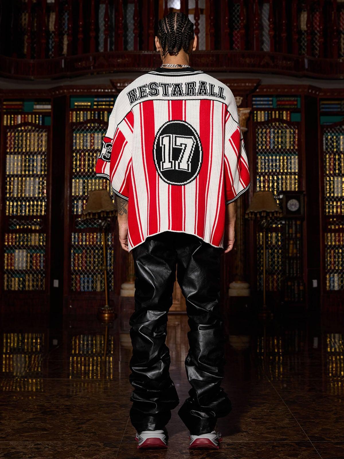 Sudadera Baseball Knit Valmont — Distinción urbana irresistible | Vintage Wash