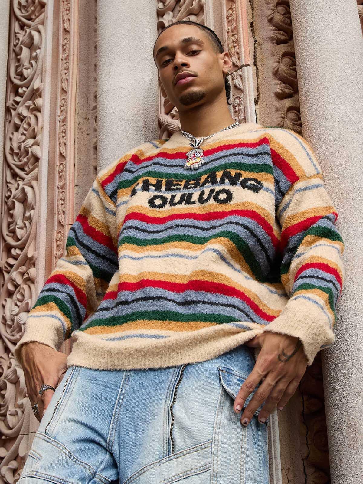 Sudadera Stripe Vintage Valmont — Distinción urbana irresistible | Vintage Wash