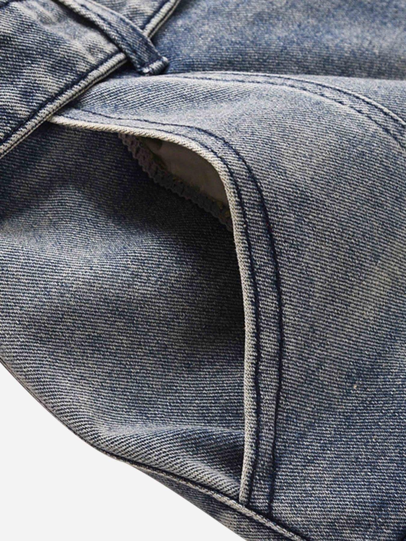 Vaquero Vintage Desgastado Valmont — Distinción urbana irresistible | Vintage Wash