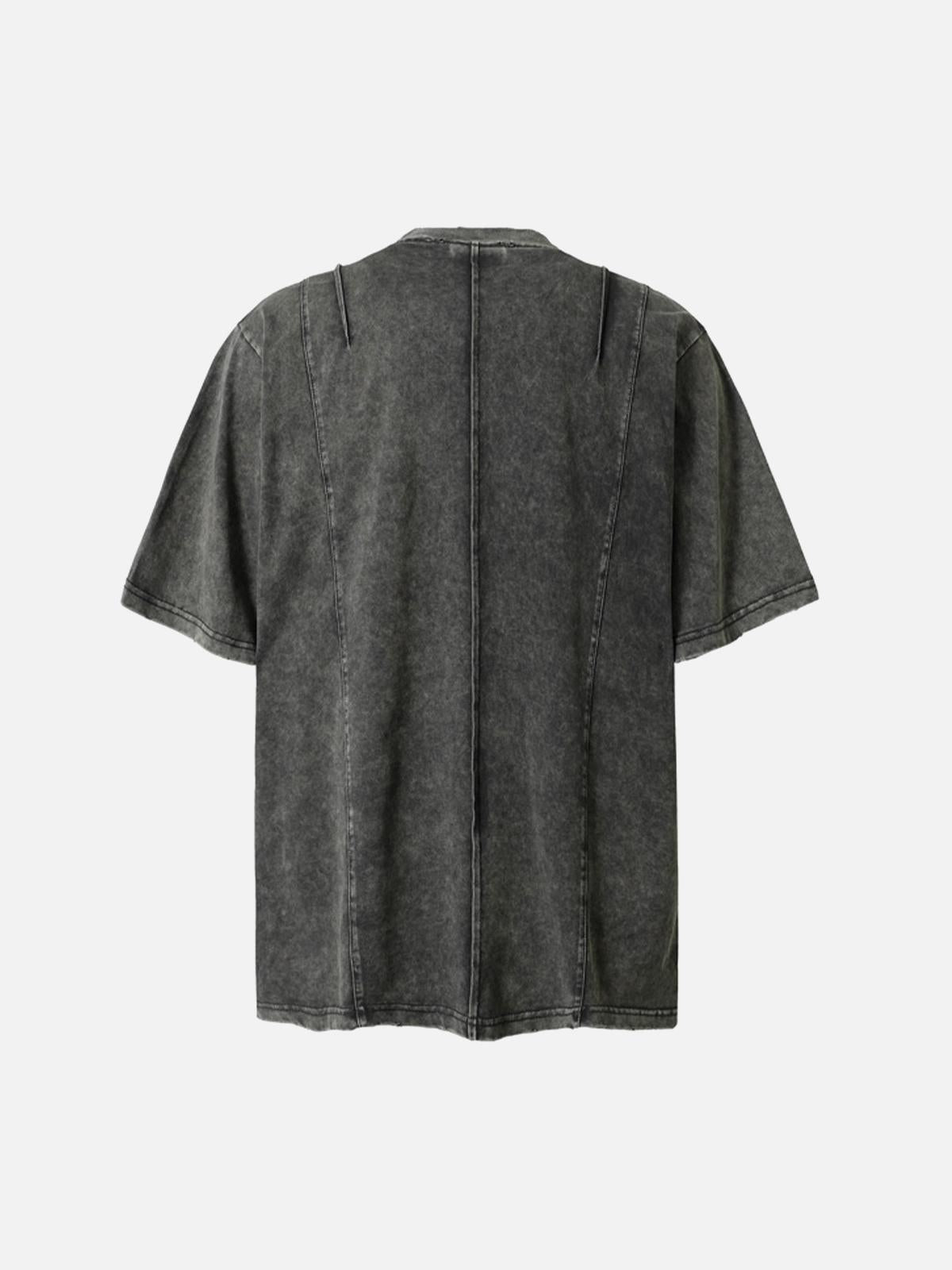 Camiseta Multi-Pocket Vintage Valmont — Distinción urbana irresistible | Vintage Wash
