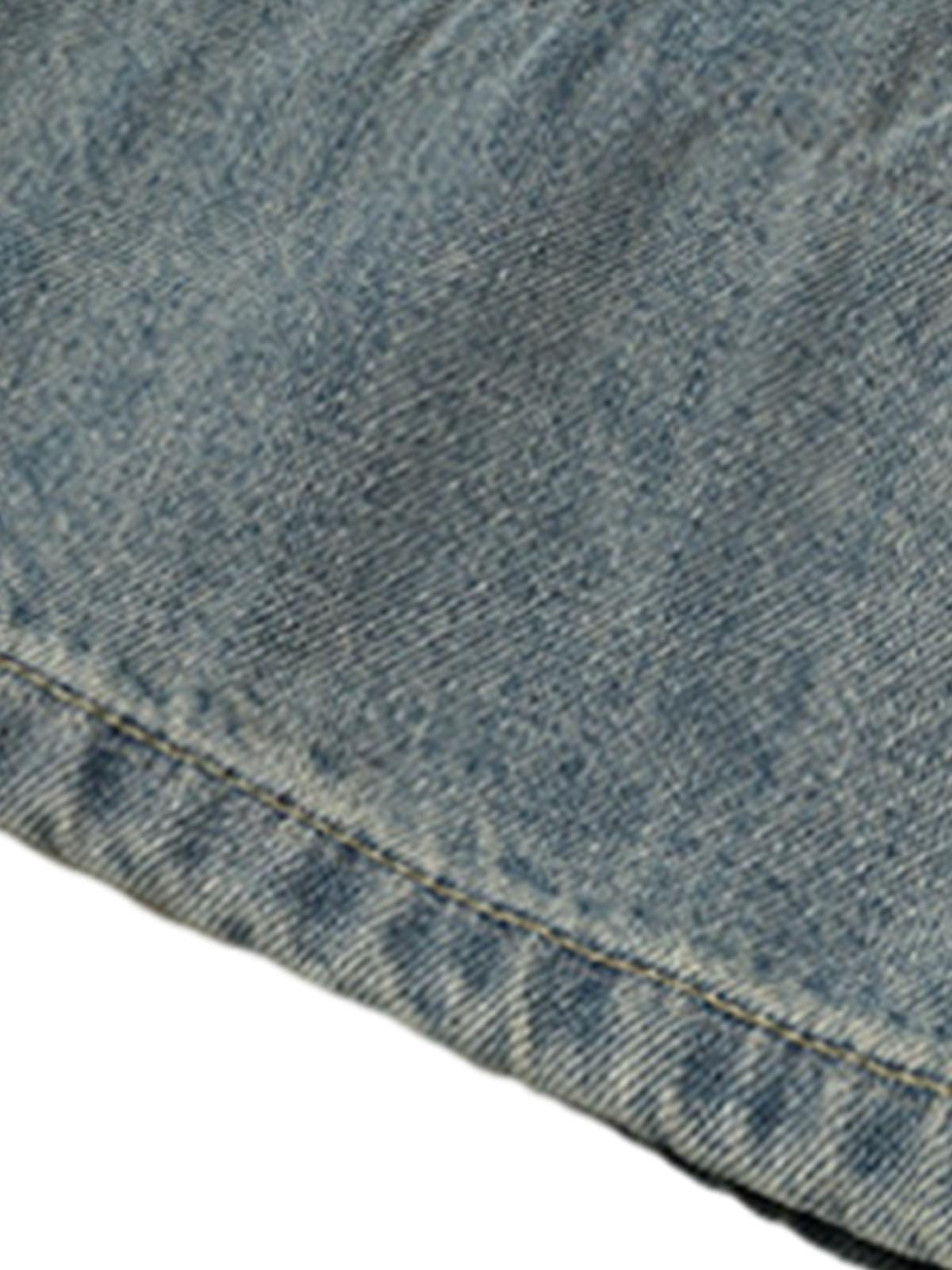 Vaquero Plaid Vintage Valmont — Distinción urbana irresistible | Vintage Wash