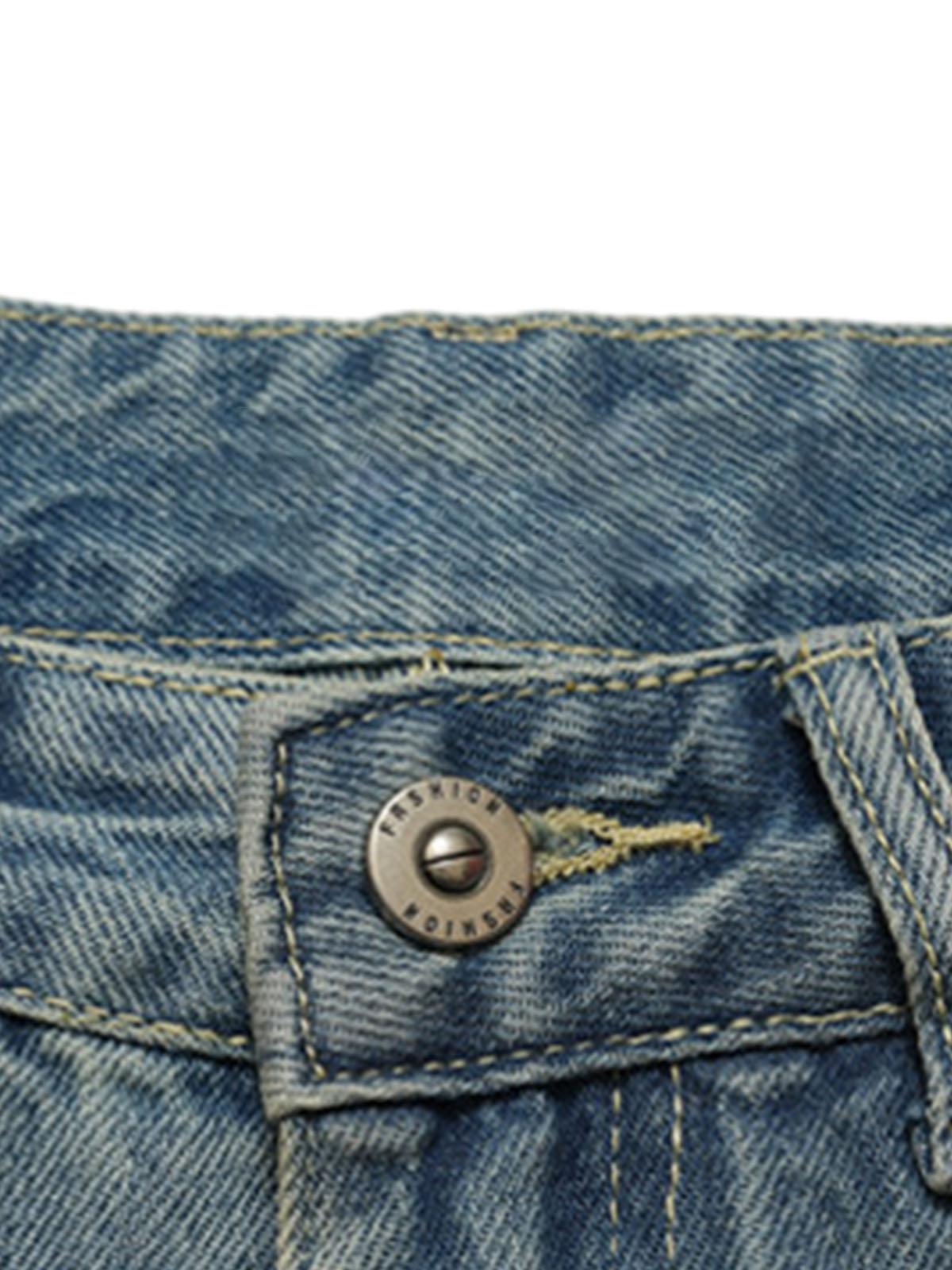 Vaquero Plaid Vintage Valmont — Distinción urbana irresistible | Vintage Wash