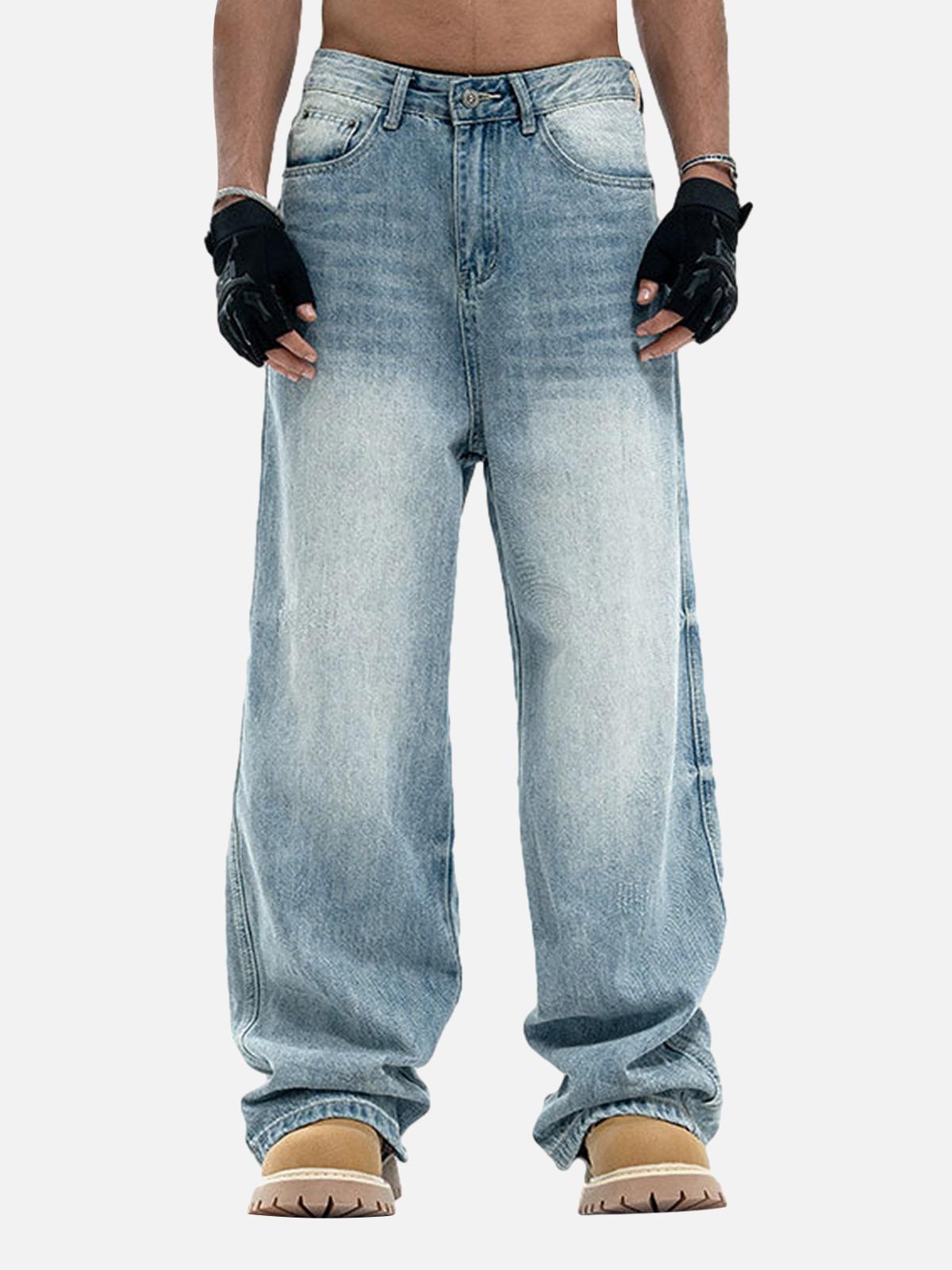 Vaquero Plaid Vintage Valmont — Distinción urbana irresistible | Vintage Wash