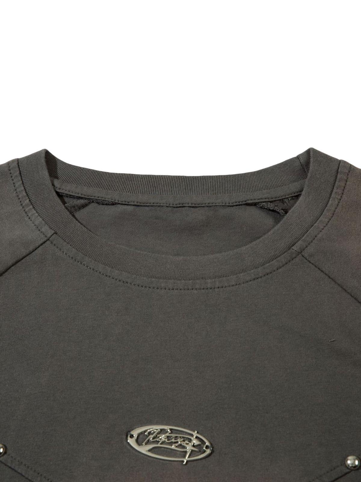 Camiseta Rivets Vintage Valmont — Distinción urbana irresistible | Vintage Wash