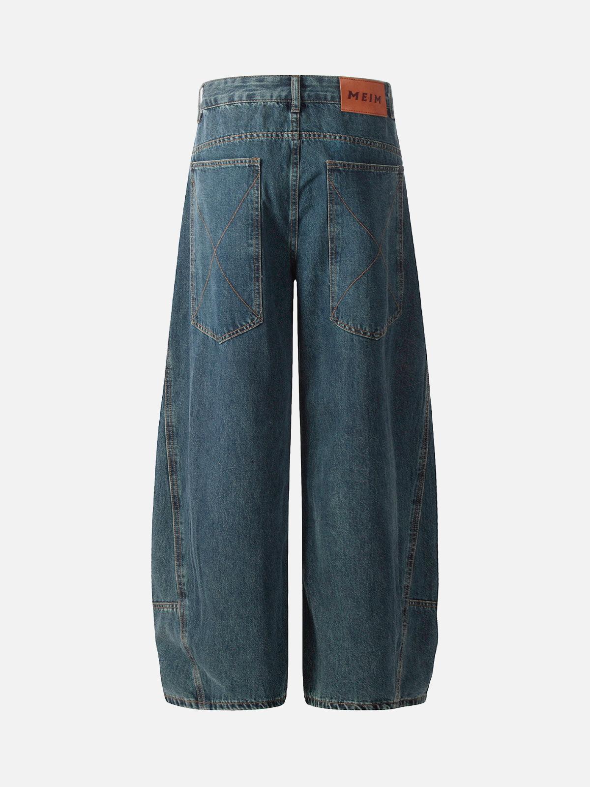 Vaquero Cimitarra Split Valmont — Distinción urbana irresistible | Vintage Wash