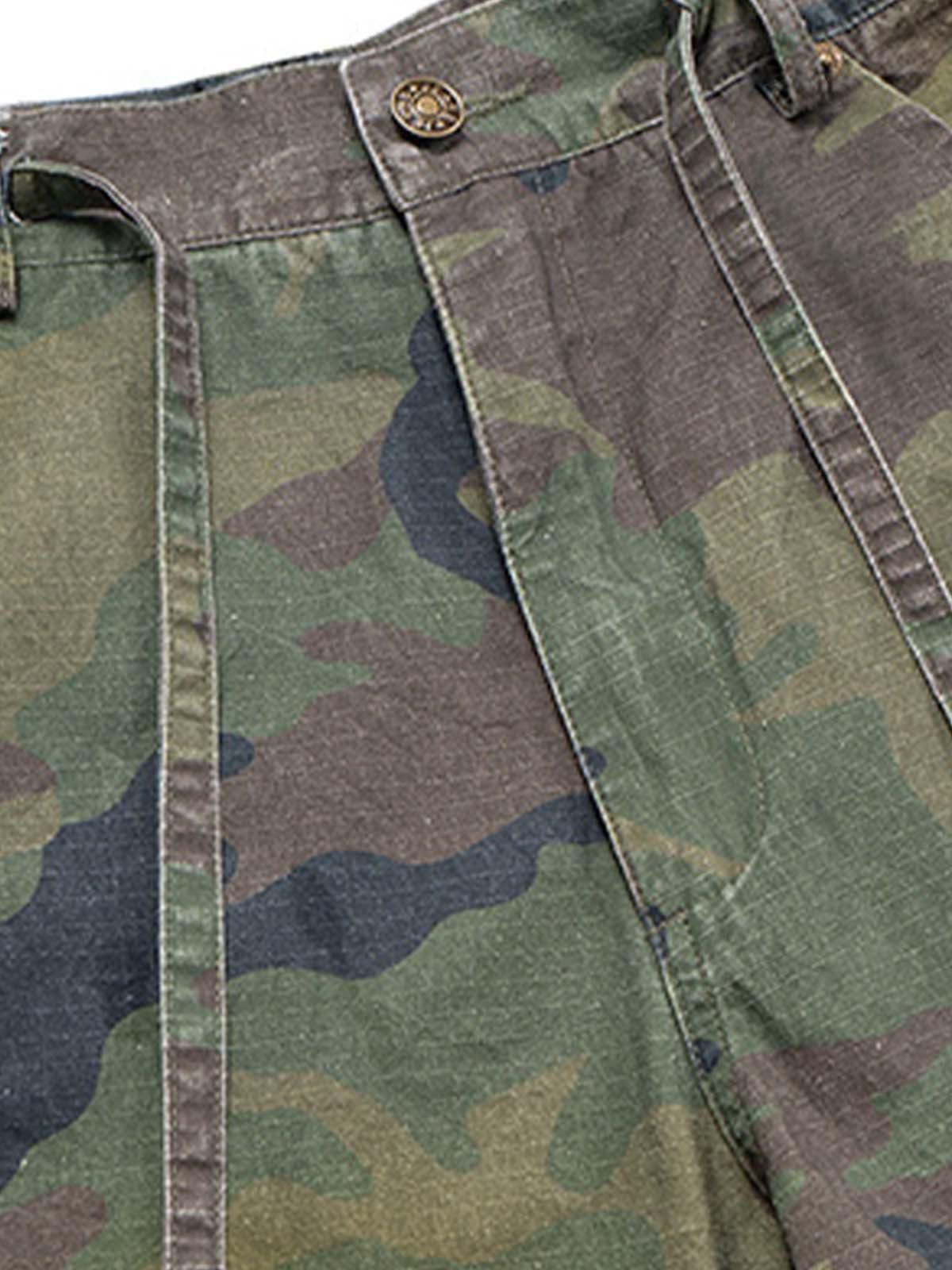 Short Camo Destroyed Valmont — Distinción urbana irresistible | Verde