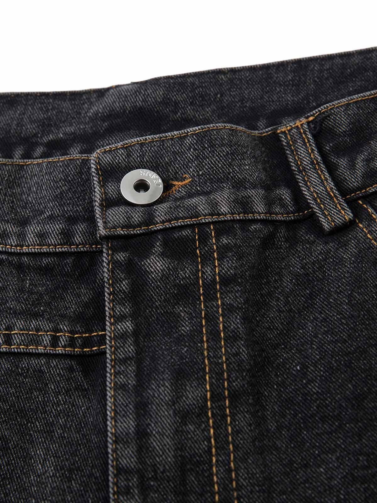 Vaquero Split Deconstructed Valmont — Distinción urbana irresistible | Vintage Wash