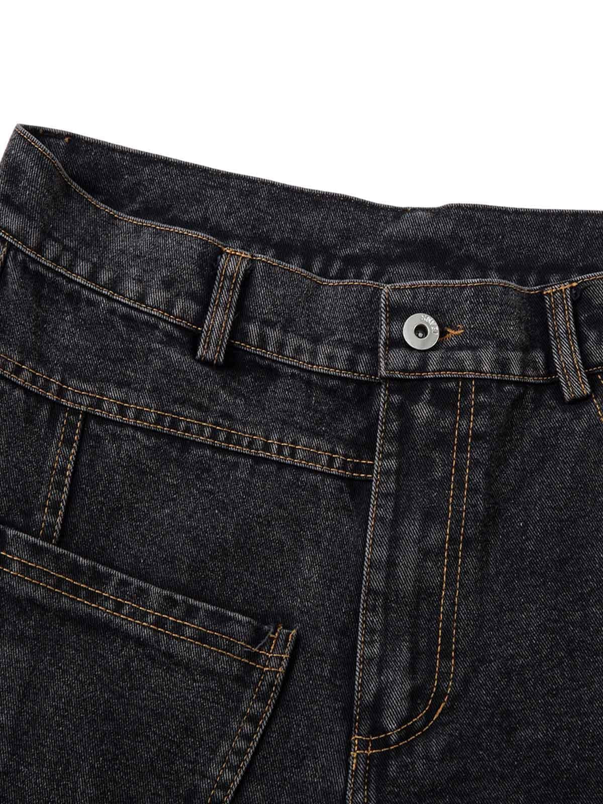 Vaquero Split Deconstructed Valmont — Distinción urbana irresistible | Vintage Wash