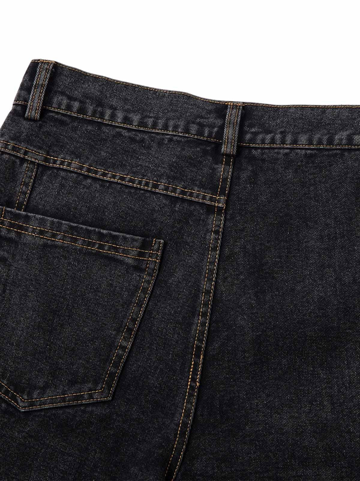 Vaquero Split Deconstructed Valmont — Distinción urbana irresistible | Vintage Wash