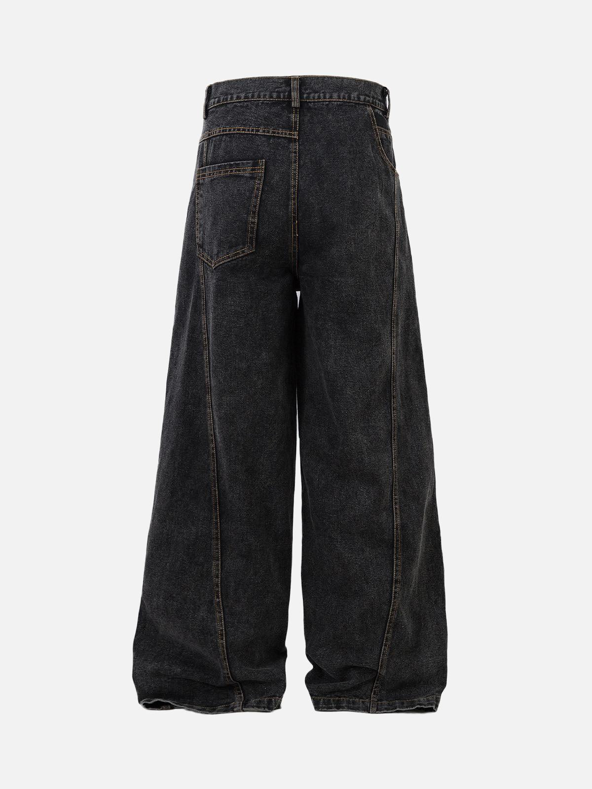 Vaquero Split Deconstructed Valmont — Distinción urbana irresistible | Vintage Wash