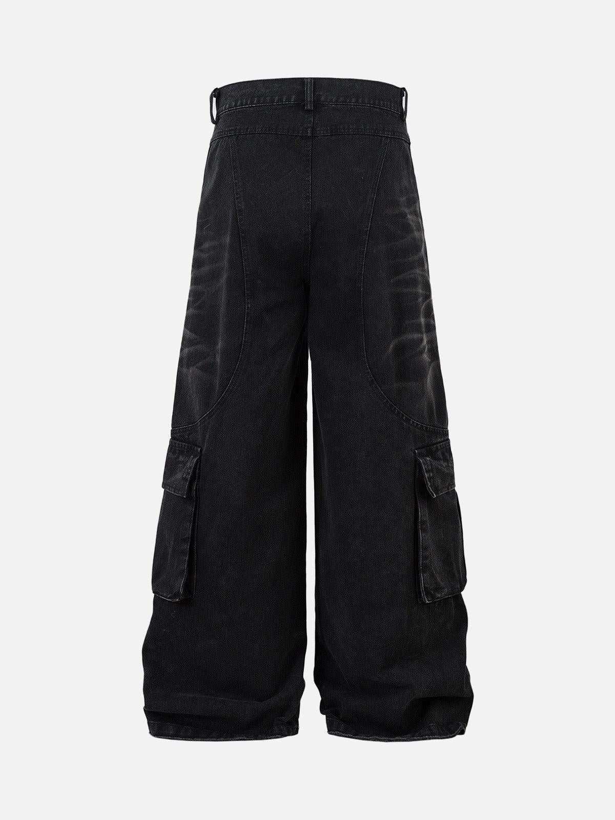 Vaquero Cargo Multi-Pocket Valmont — Distinción urbana irresistible | Vintage Wash