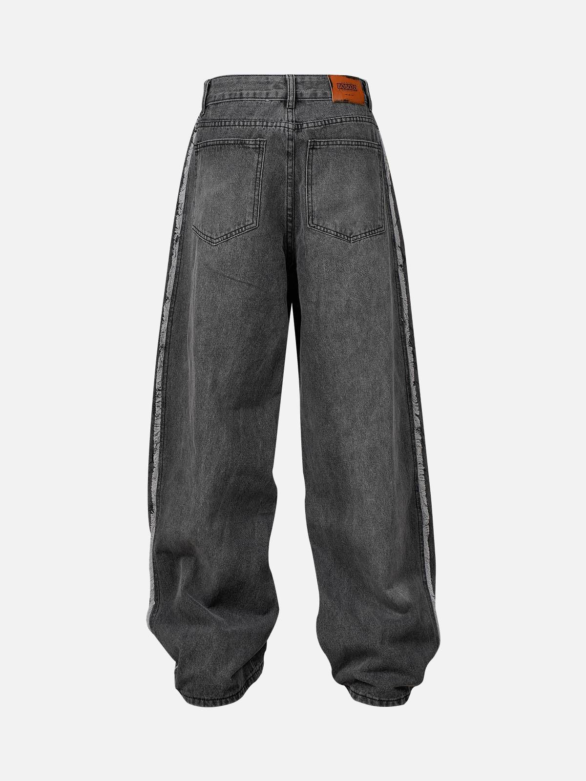 Vaquero Raw Edge Washed Valmont — Distinción urbana irresistible | Vintage Wash