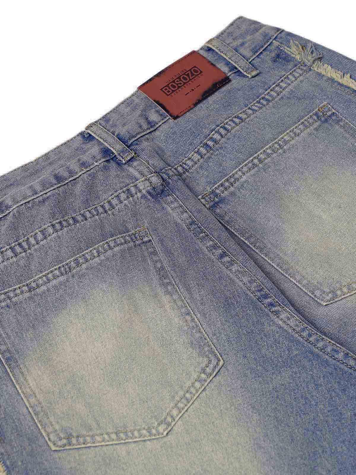 Vaquero Raw Edge Washed Valmont — Distinción urbana irresistible | Vintage Wash