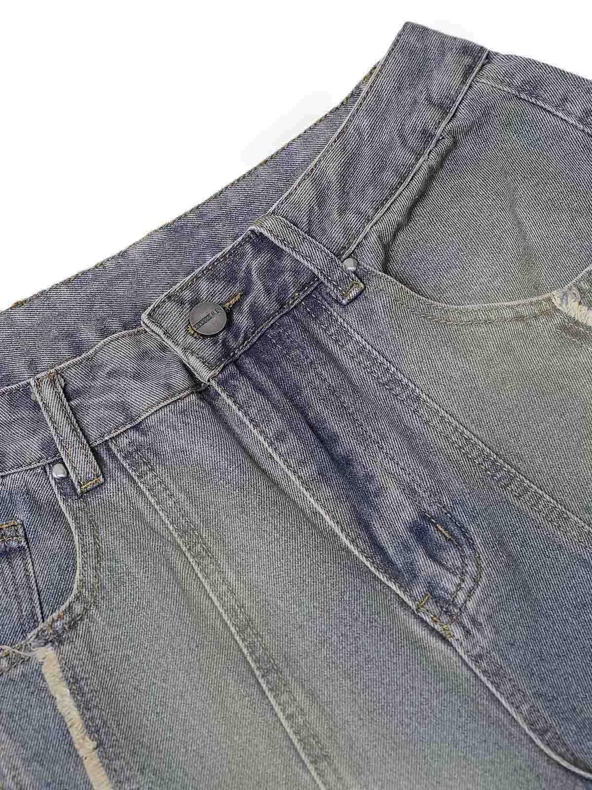 Vaquero Raw Edge Washed Valmont — Distinción urbana irresistible | Vintage Wash