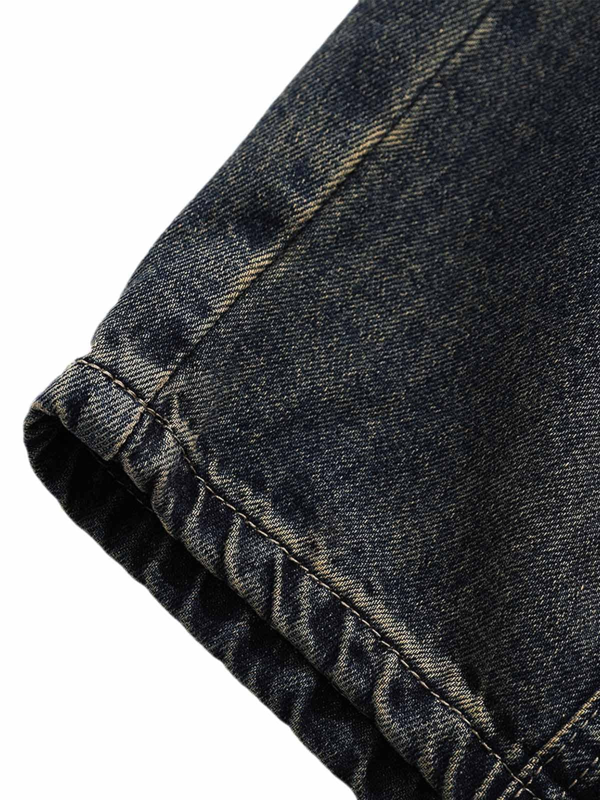 Vaquero Cargo Multi-Bolsillos Valmont — Distinción urbana irresistible | Vintage Wash