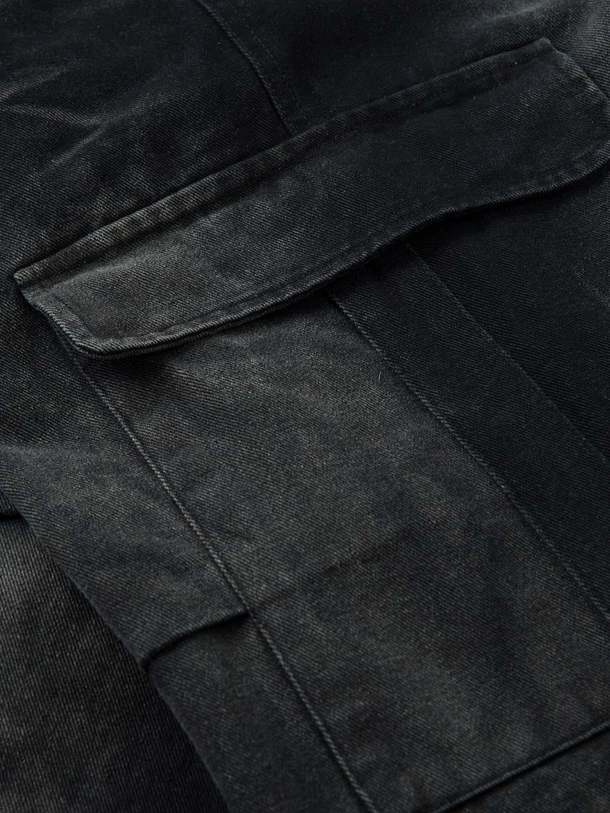 Vaquero Cargo Drawstring Valmont — Distinción urbana irresistible | Vintage Wash