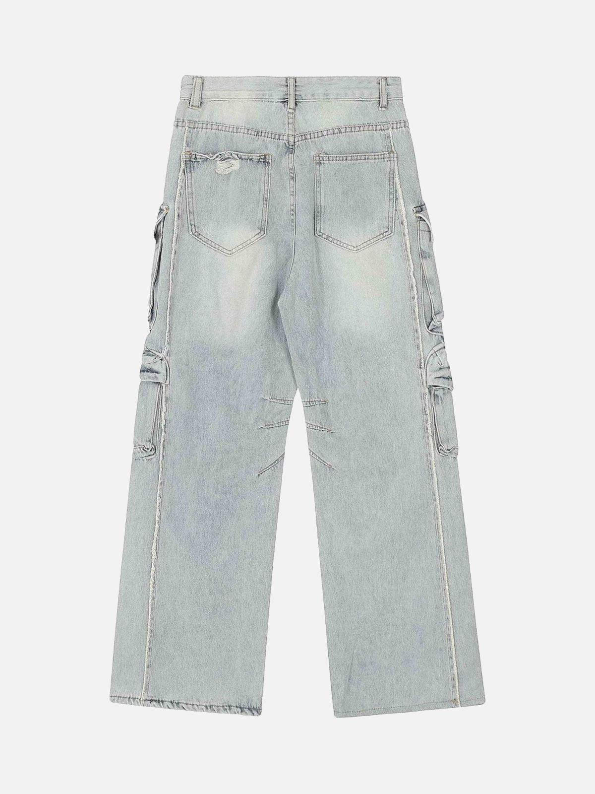 Vaquero Work Cargo Valmont — Distinción urbana irresistible | Vintage Wash