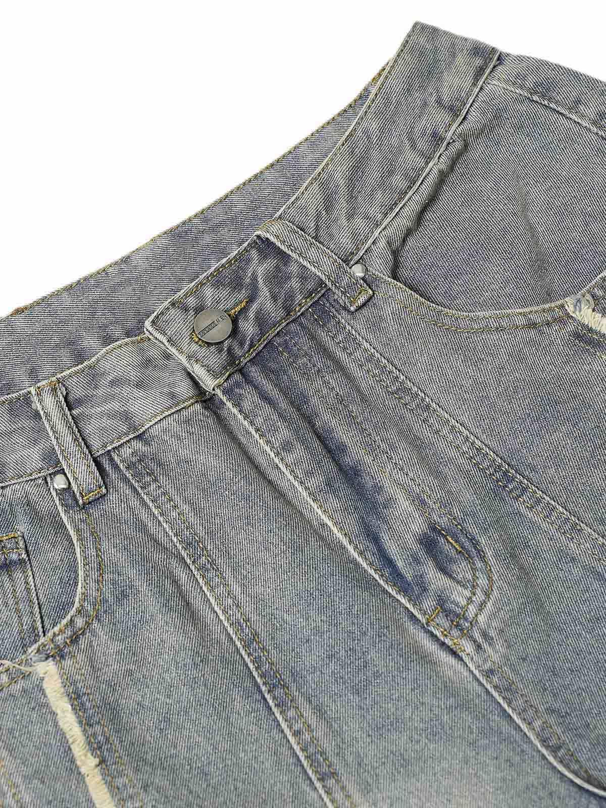 Vaquero Rotos Washed Valmont — Distinción urbana irresistible | Vintage Wash