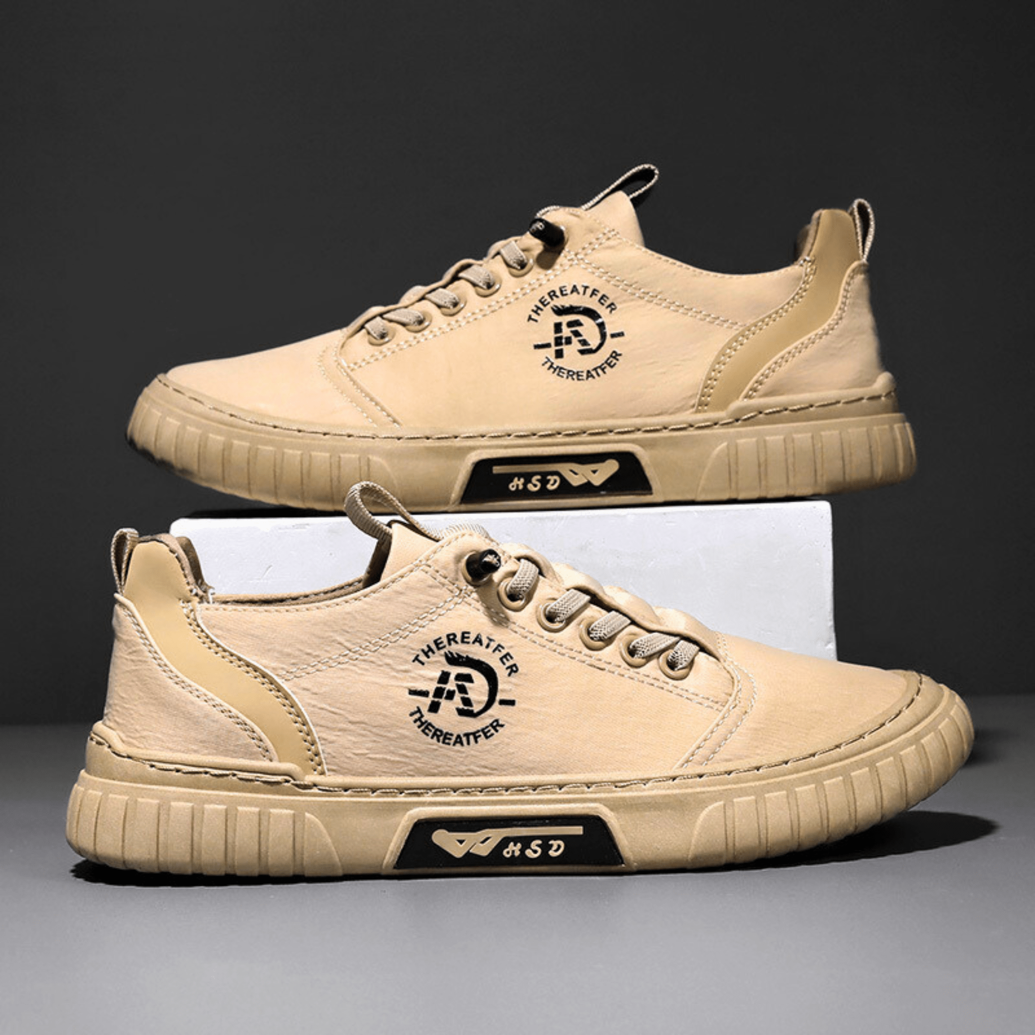Zapatillas Valentin Valmont — Urban Casual Premium | Kaki, Verde, Gris y Negro